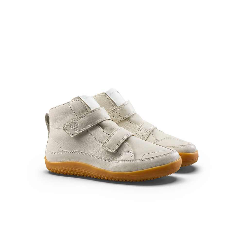 Vivobarefoot Gobi Boot Kids Limestone