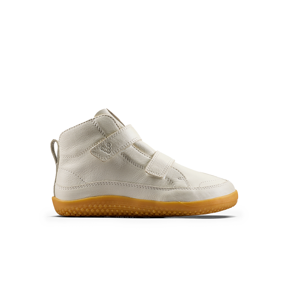 Vivobarefoot Gobi Boot Kids Limestone