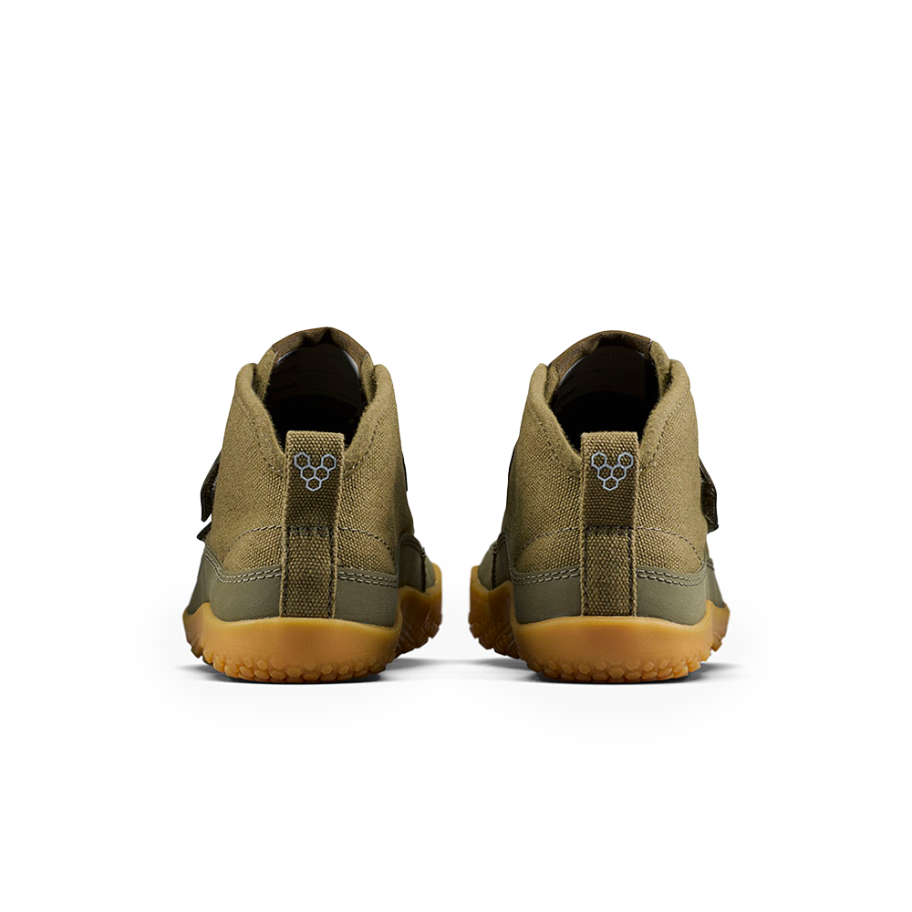 Vivobarefoot Gobi Utility Kids Dark Olive