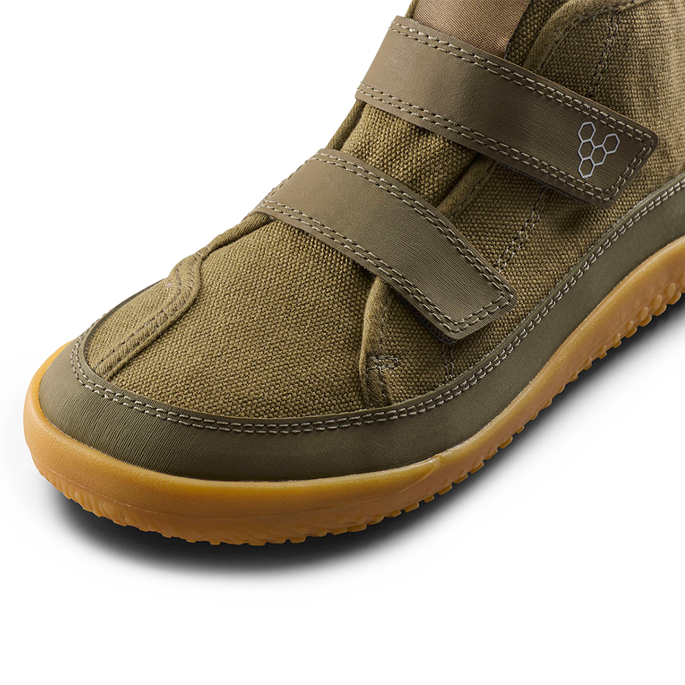 Vivobarefoot Gobi Utility Kids Dark Olive