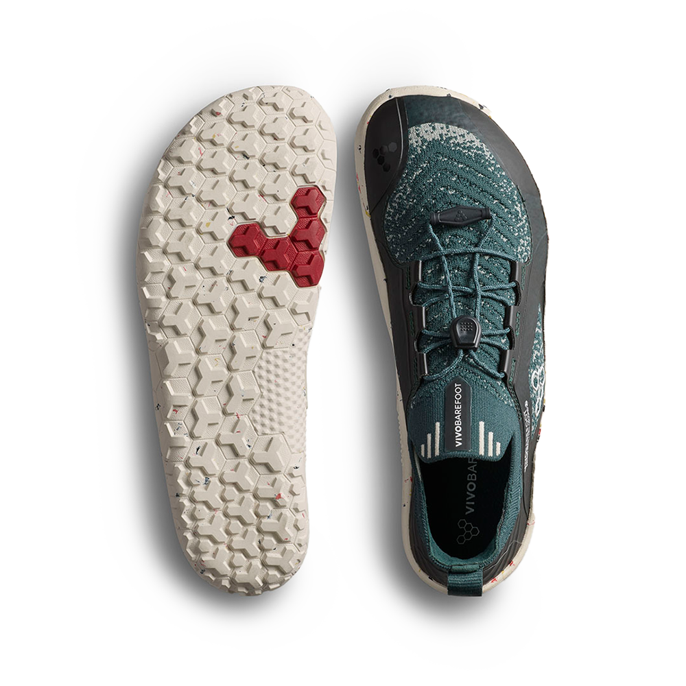 Vivobarefoot Primus Trail Knit FG Juniors Deep Teal