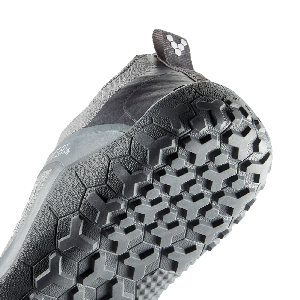 Vivobarefoot Primus Trail Knit FG Womens Ultimate Grey/Storm Cloud