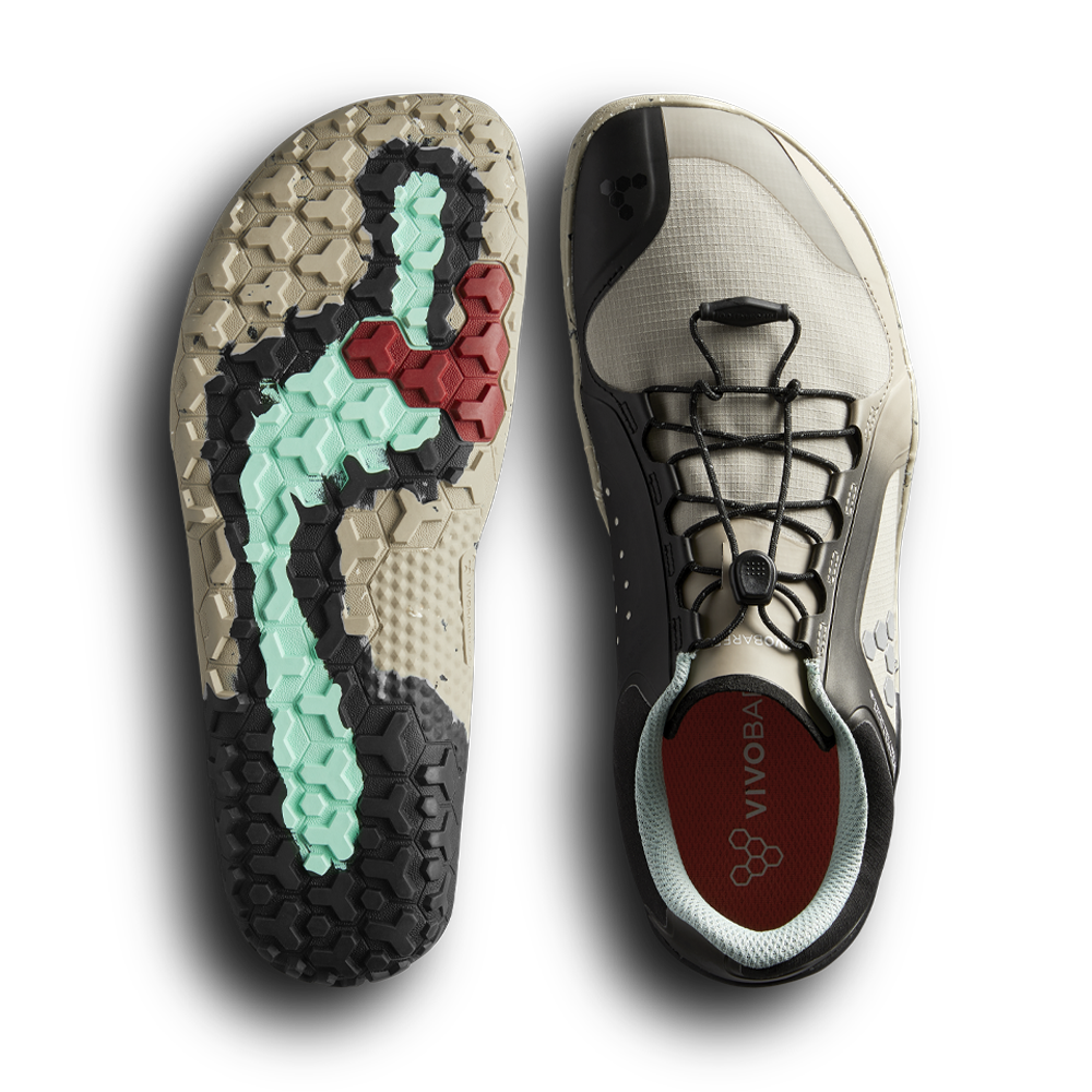 Vivobarefoot Primus Trail III All Weather FG Womens Pebble