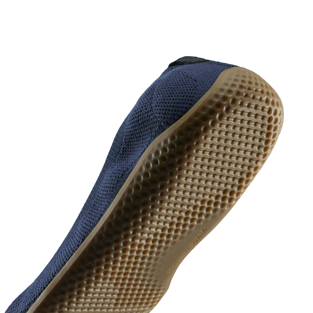 Vivobarefoot Asana Yin Ballerina Knit Womens Deep Ocean