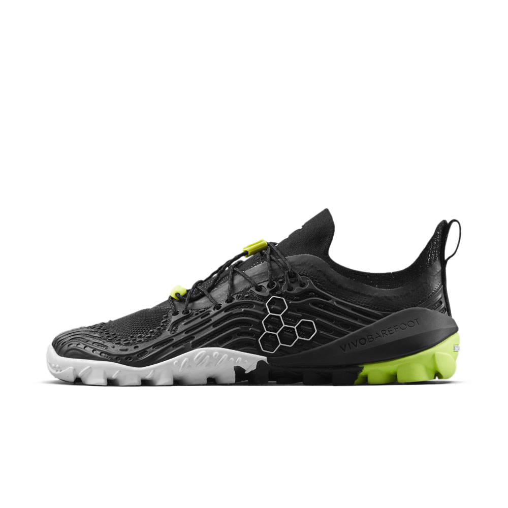 Vivobarefoot Hydra Esc Womens Obsidian/Safety Yellow