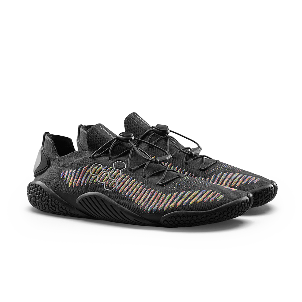 Vivobarefoot Motus Flex Womens Obsidian/Space Dye