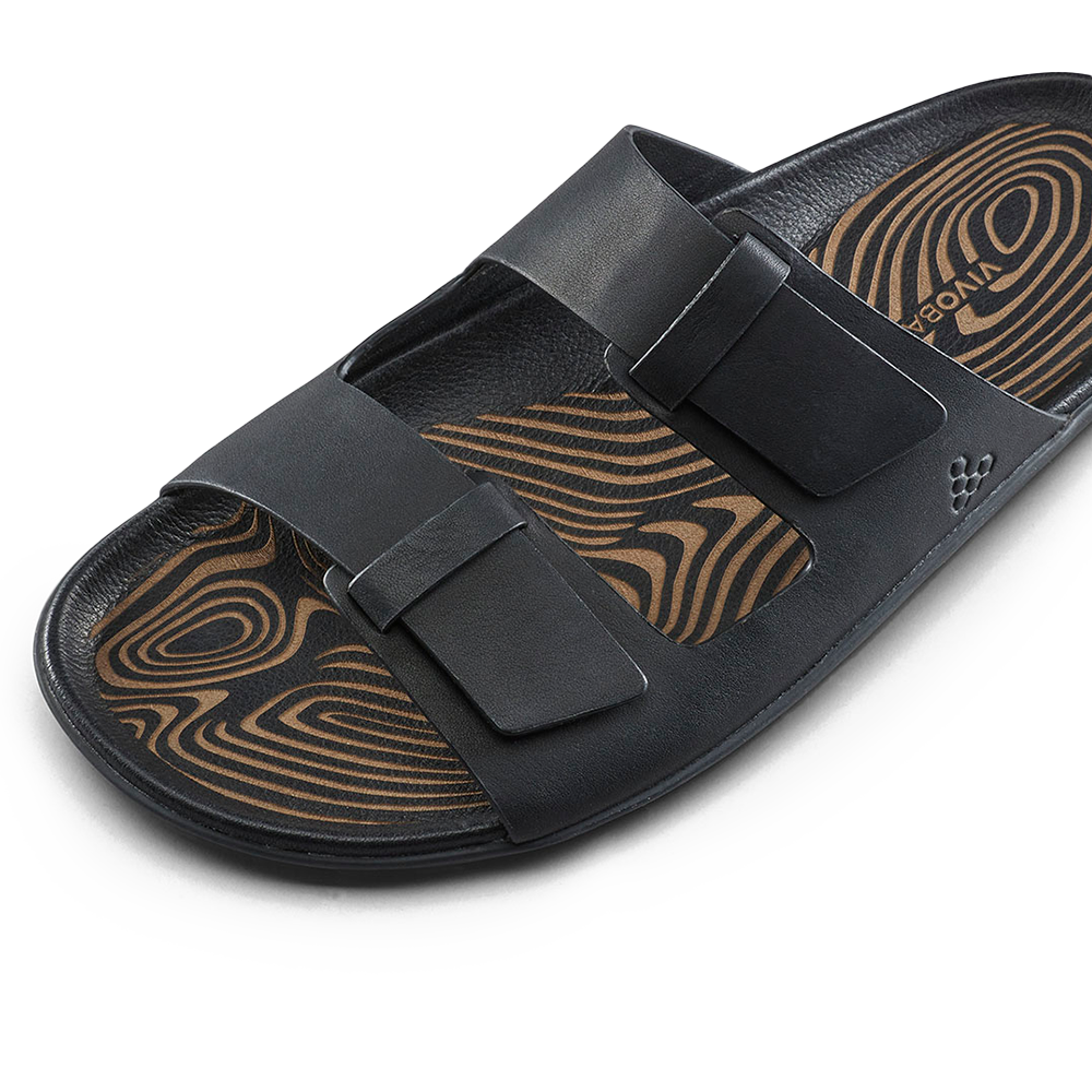Vivobarefoot Sensus Yin Slide Womens Obsidian