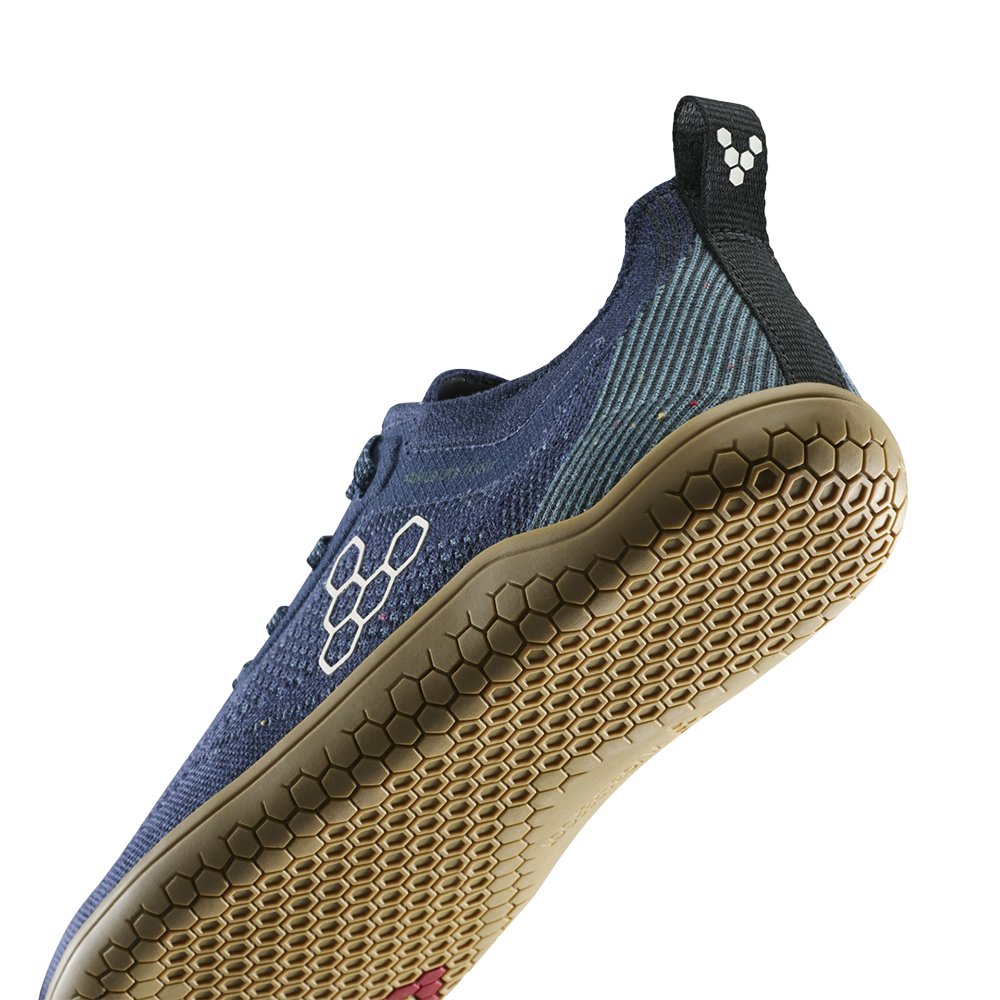 Vivobarefoot Primus Lite Knit Natural Womens Deep Ocean