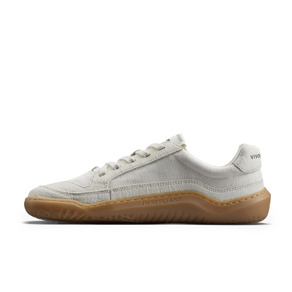 Vivobarefoot Gobi II Sneaker Premium Canvas Womens Natural White