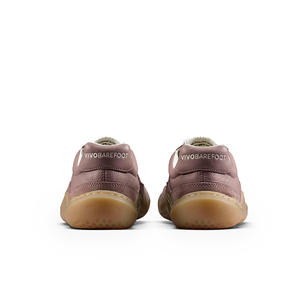 Vivobarefoot Gobi II Sneaker Premium Leather Womens Twilight Mauve
