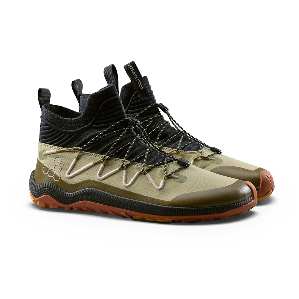 Vivobarefoot Primus Trail Flow Mid Mens Cedar