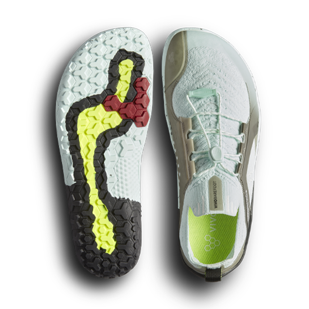 Vivobarefoot Primus Trail Knit FG Mens Soothing Sea