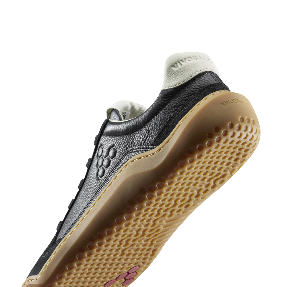 Vivobarefoot Gobi III Sneaker Leather Mens Obsidian