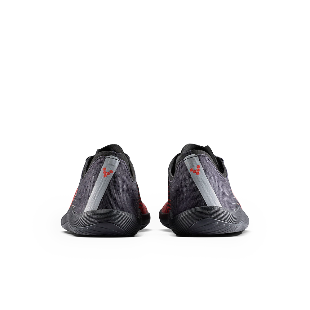 Vivobarefoot Primus Flow Mens Obsidian/Cherry Tomato