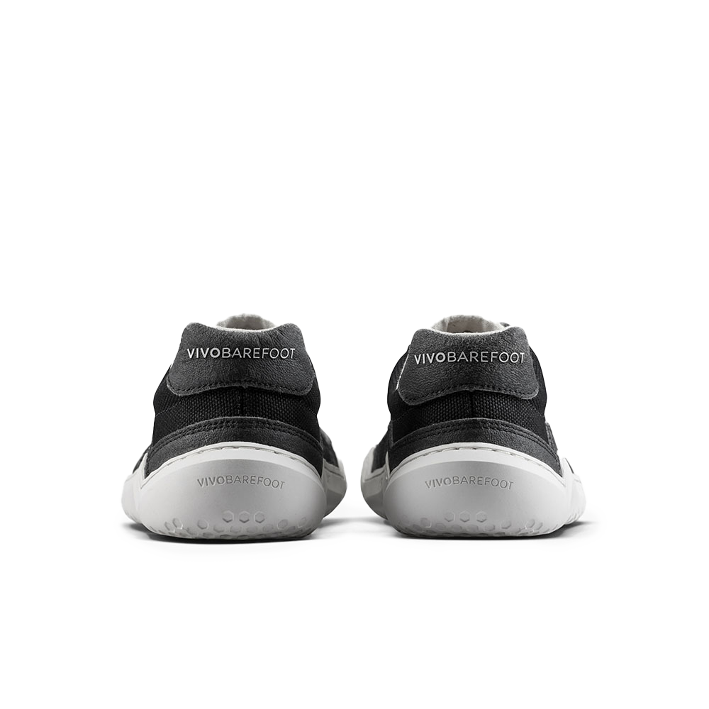 Vivobarefoot Gobi II Sneaker Premium Canvas Mens Obsidian