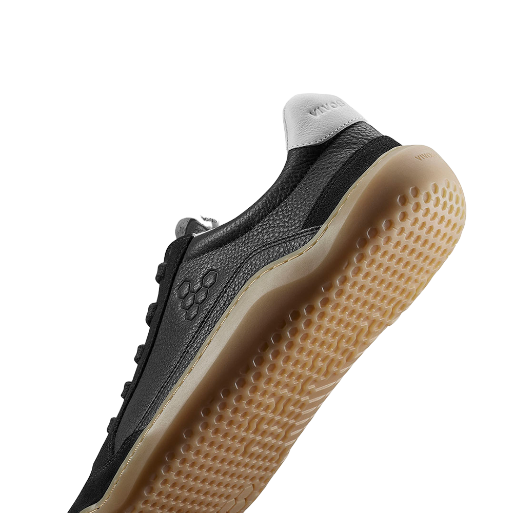 Vivobarefoot Gobi II Sneaker Premium Leather Mens Obsidian