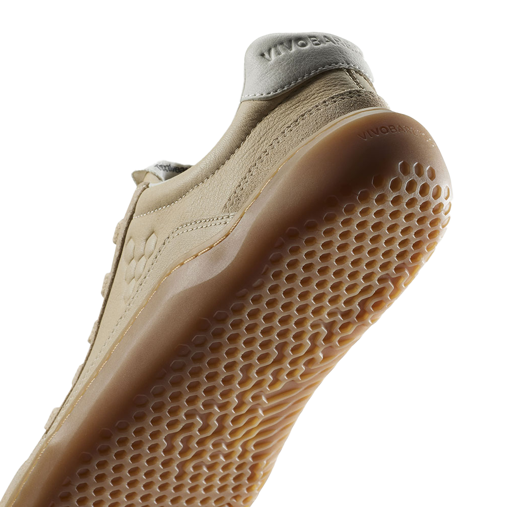 Vivobarefoot Gobi II Sneaker Premium Leather Mens Desert Sand