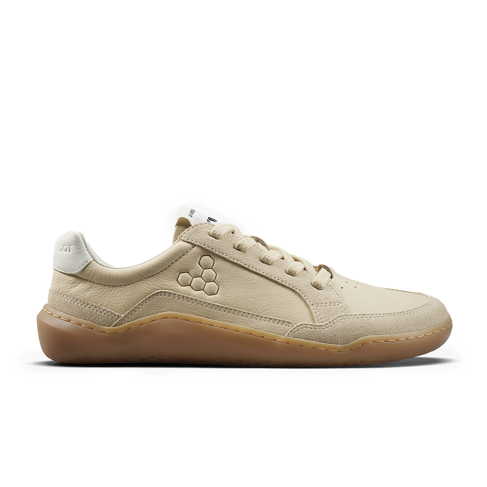 Vivobarefoot Gobi II Sneaker Premium Leather Mens Desert Sand