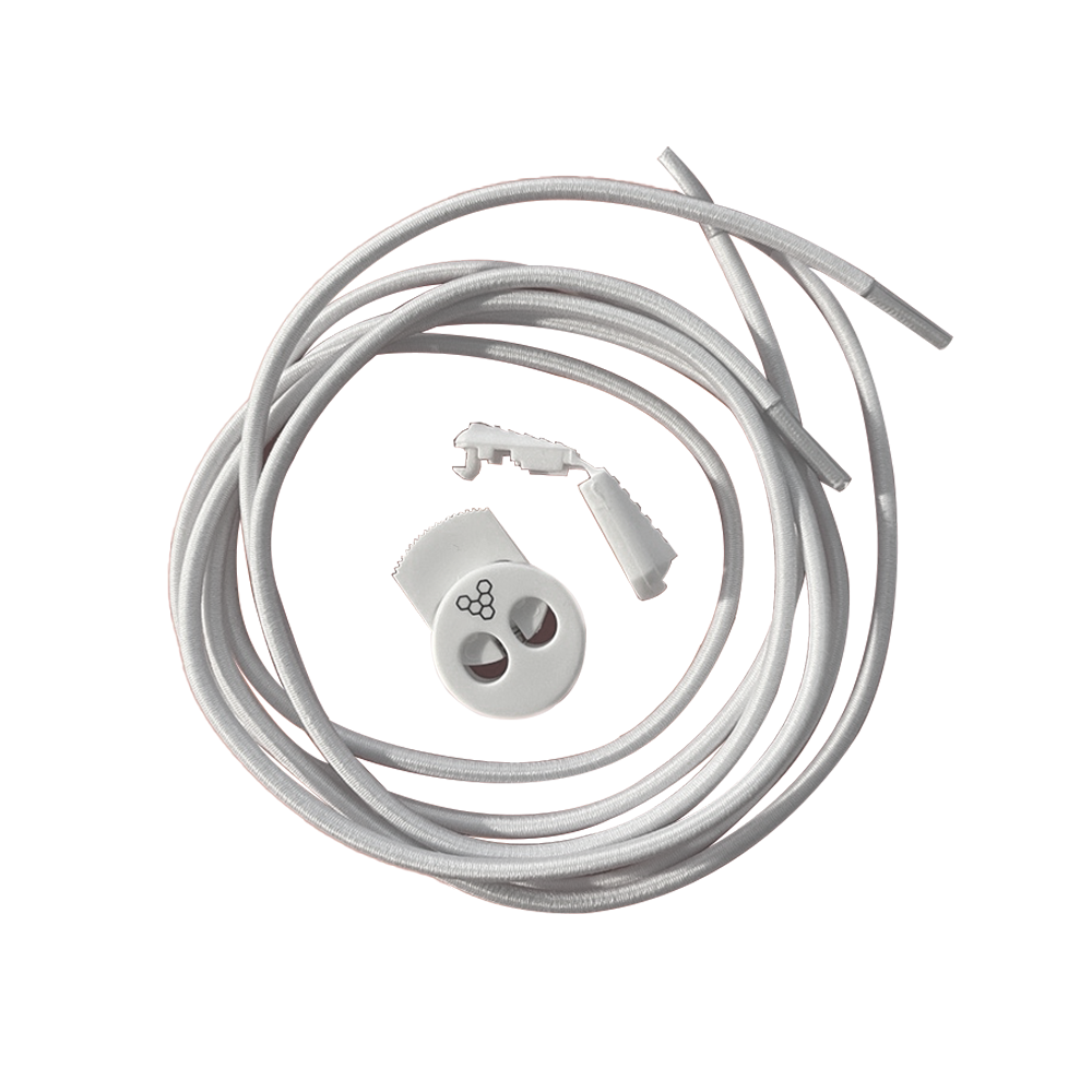 Vivobarefoot Toggle Laces Adult Plain White Sole Distribution NZ