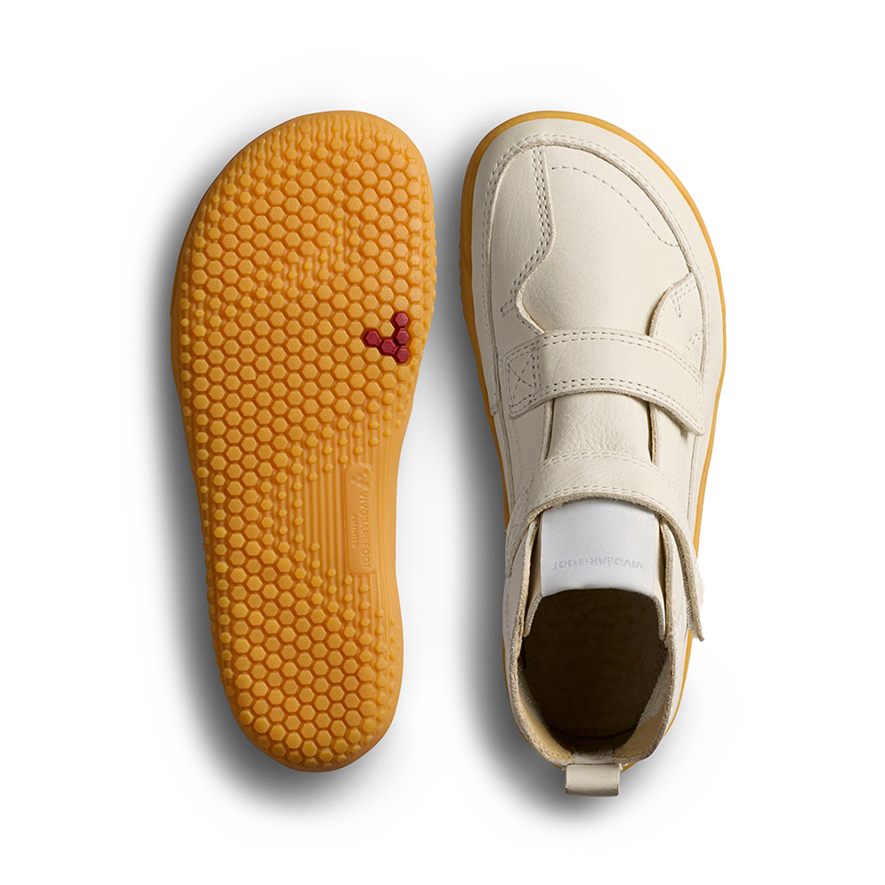 Vivobarefoot Gobi Boot Kids Limestone