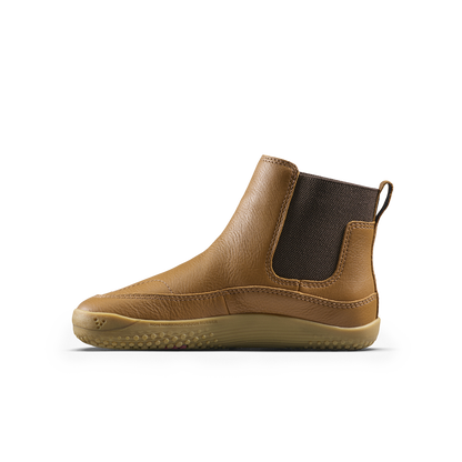 Vivobarefoot Gobi Chelsea Kids Acorn