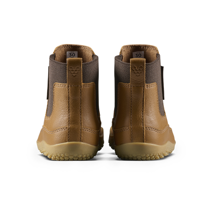 Vivobarefoot Gobi Chelsea Kids Acorn