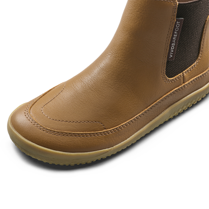 Vivobarefoot Gobi Chelsea Kids Acorn