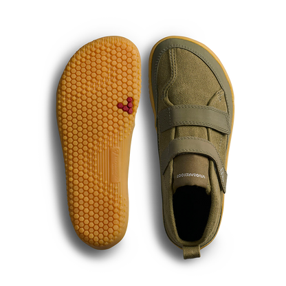 Vivobarefoot Gobi Utility Kids Dark Olive