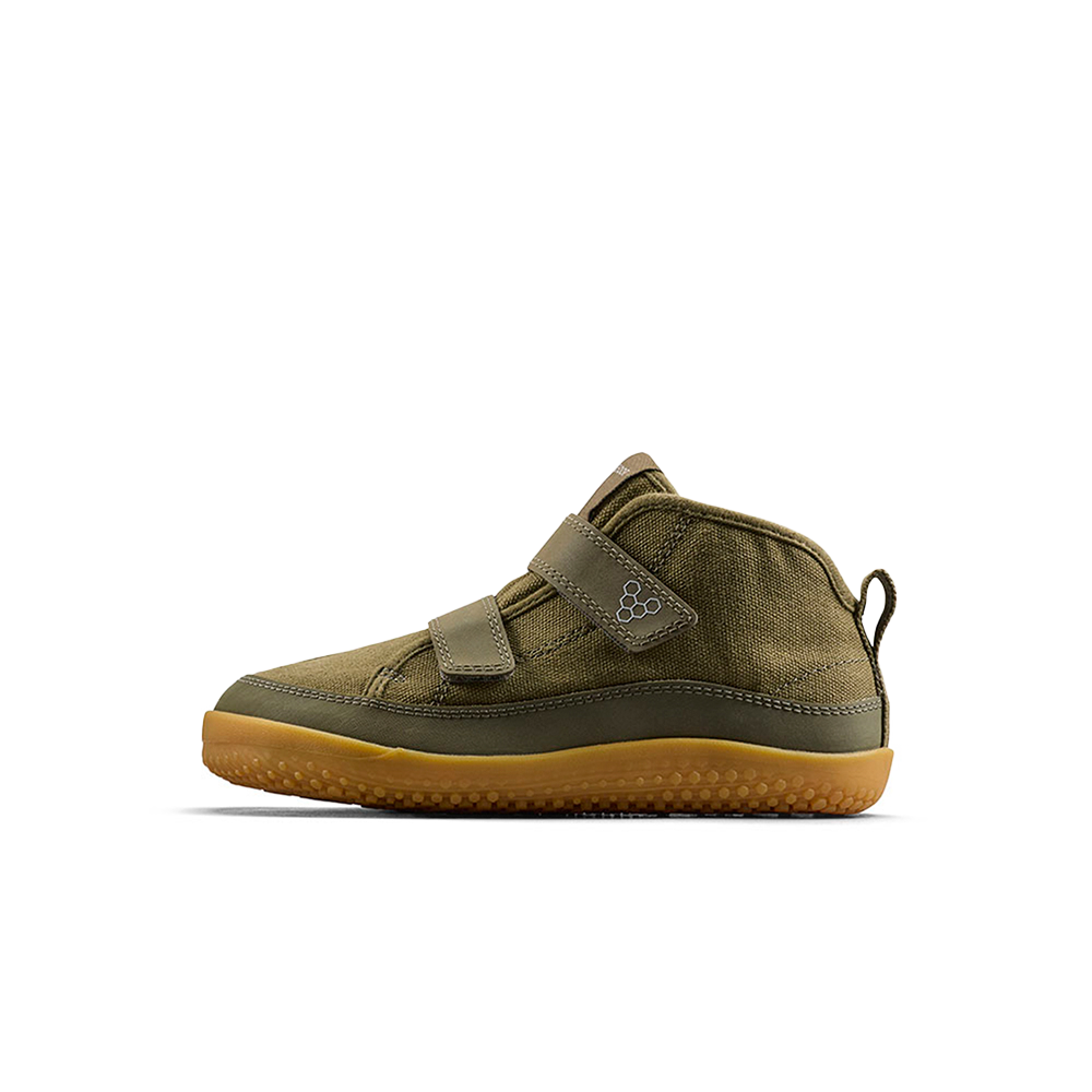 Vivobarefoot Gobi Utility Kids Dark Olive