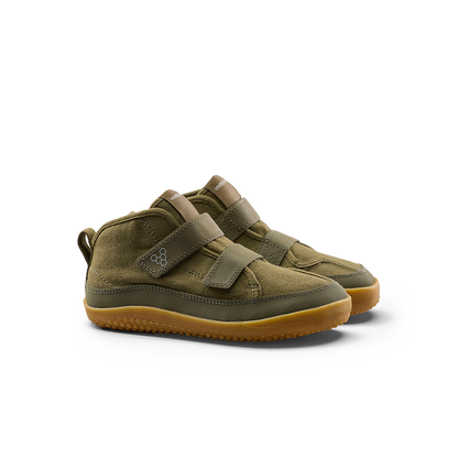 Vivobarefoot Gobi Utility Kids Dark Olive