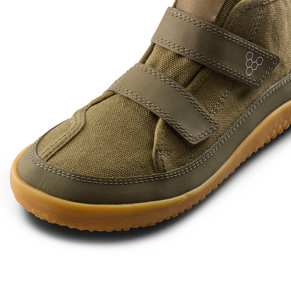Vivobarefoot Gobi Utility Kids Dark Olive