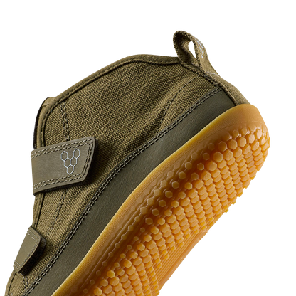 Vivobarefoot Gobi Utility Kids Dark Olive