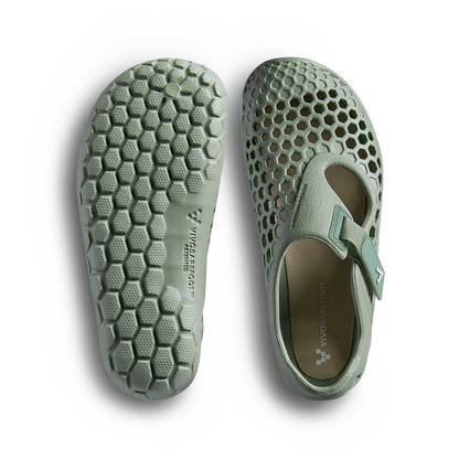Vivobarefoot Ultra Sugarlite Kids Glacial Green