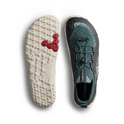 Vivobarefoot Primus Trail Knit FG Juniors Deep Teal