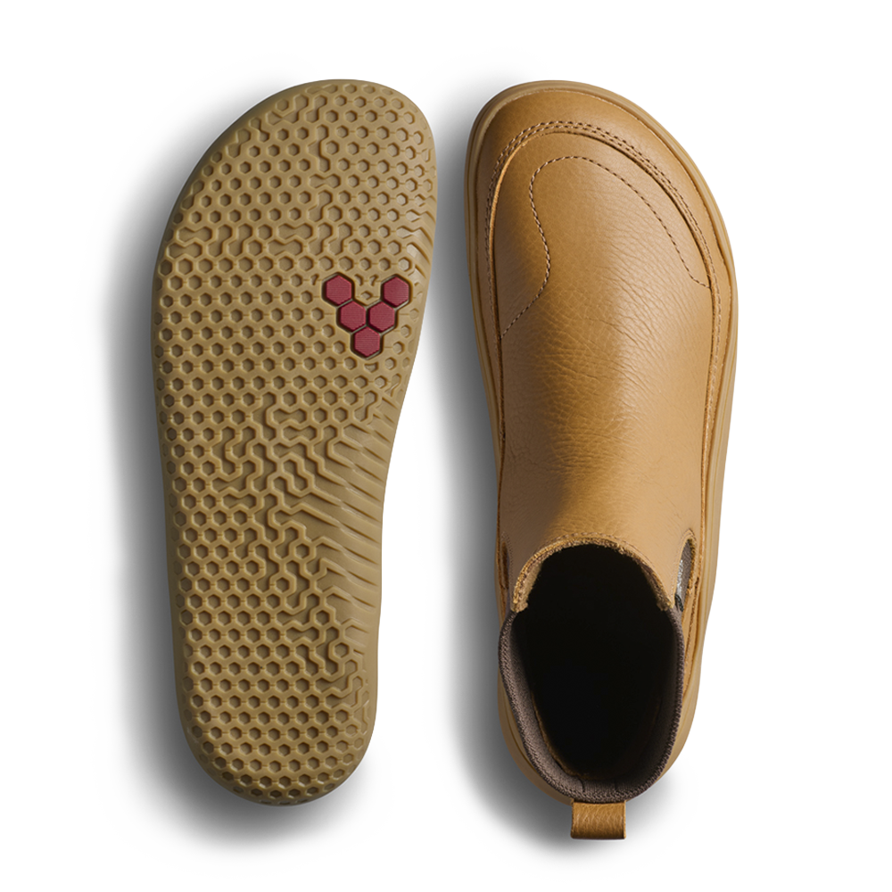 Vivobarefoot Gobi Chelsea Juniors Acorn