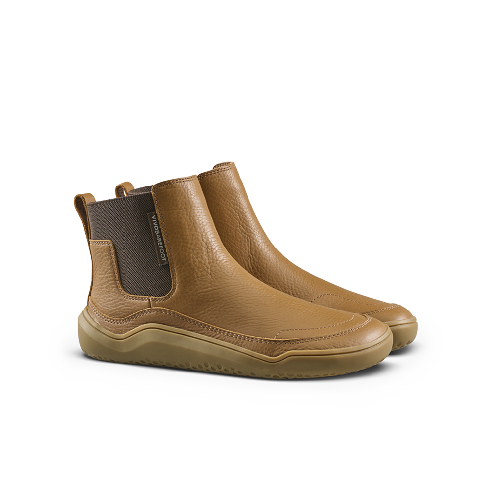 Vivobarefoot Gobi Chelsea Juniors Acorn