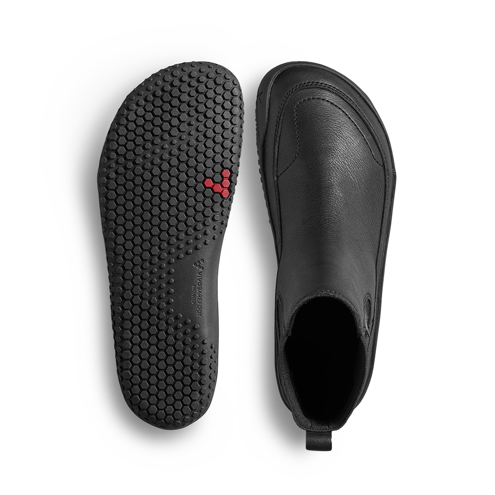 Vivobarefoot Gobi Chelsea Kids Obsidian