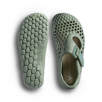 Vivobarefoot Ultra Sugarlite Juniors Glacial Green