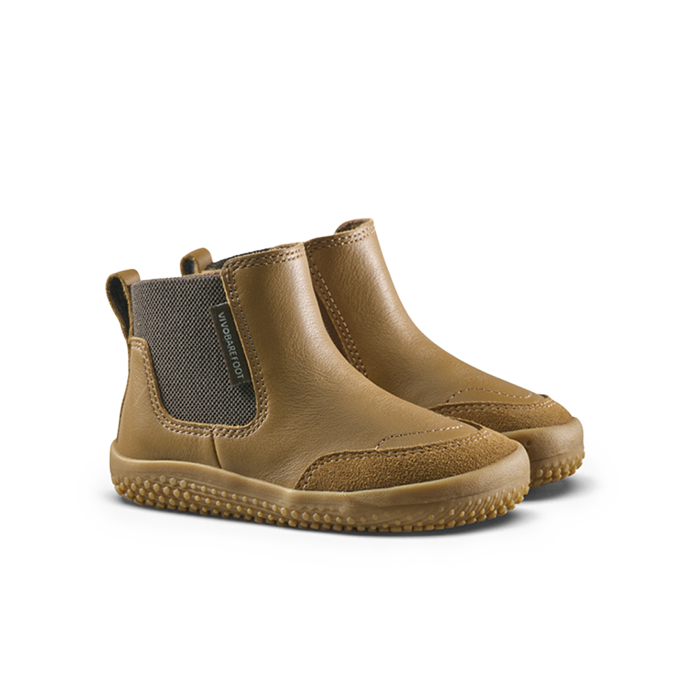 Vivobarefoot Gobi Chelsea Toddlers Acorn
