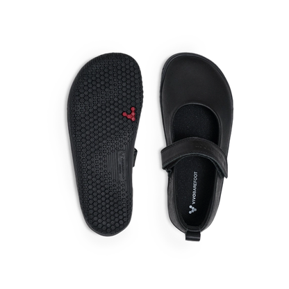 Vivobarefoot Wyn School Preschool Obsidian