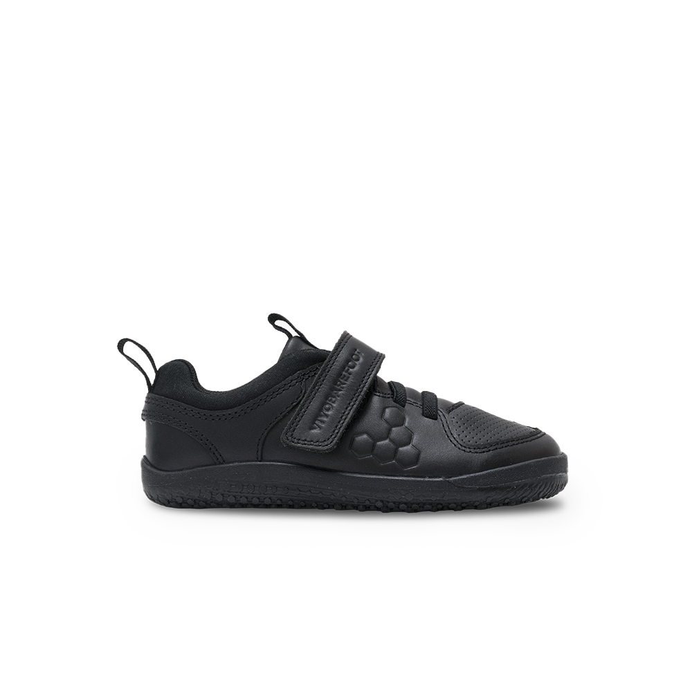 [PRE-ORDER] Vivobarefoot Primus Ludo School Preschool Obsidian (ETA. LATE MARCH)