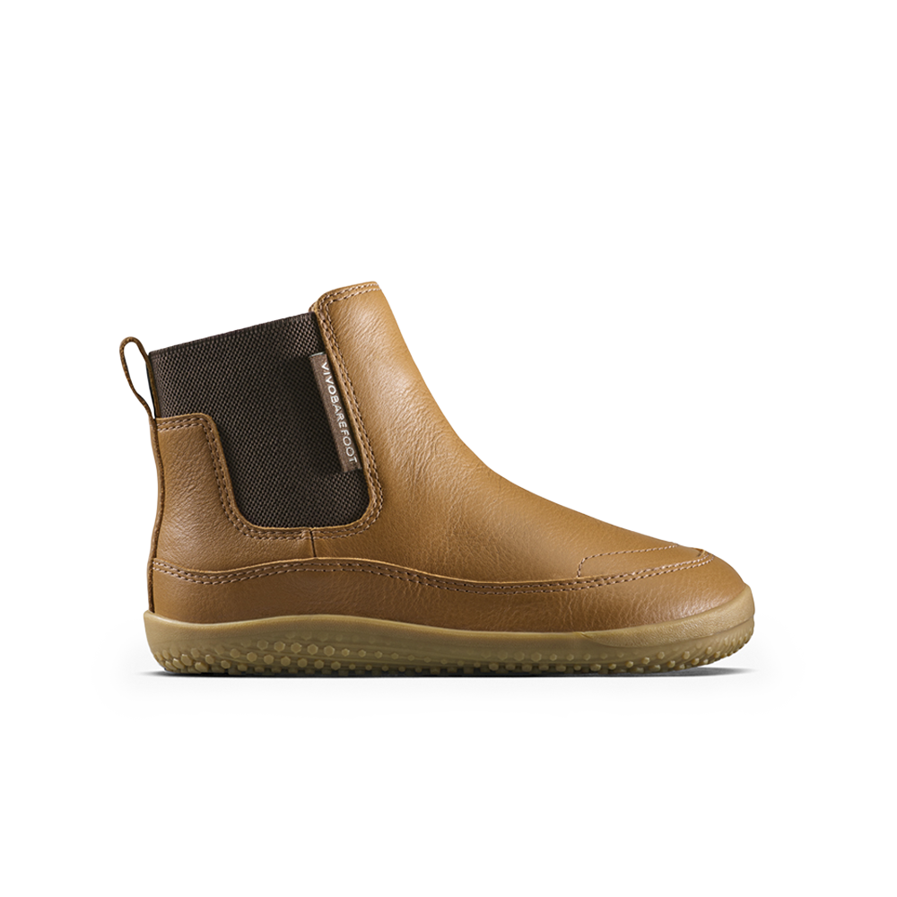 Vivobarefoot Gobi Chelsea Pre-School Acorn