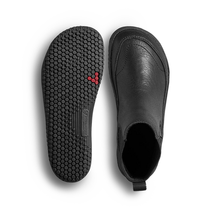 Vivobarefoot Gobi Chelsea Pre-School Obsidian