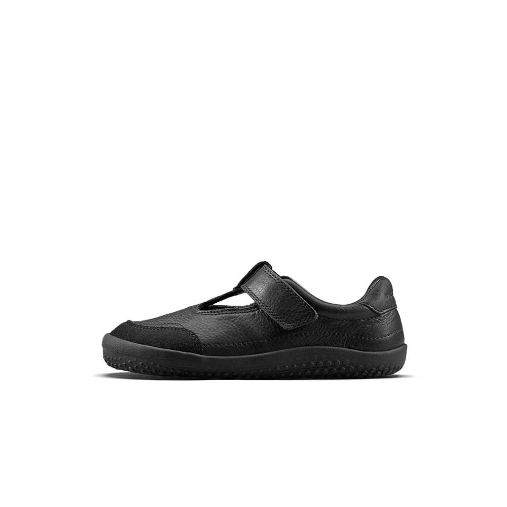 Vivobarefoot Gobi T.Bar School Pre-School Obsidian