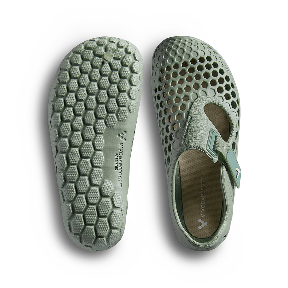 Vivobarefoot Ultra Sugarlite Preschool Glacial Green)