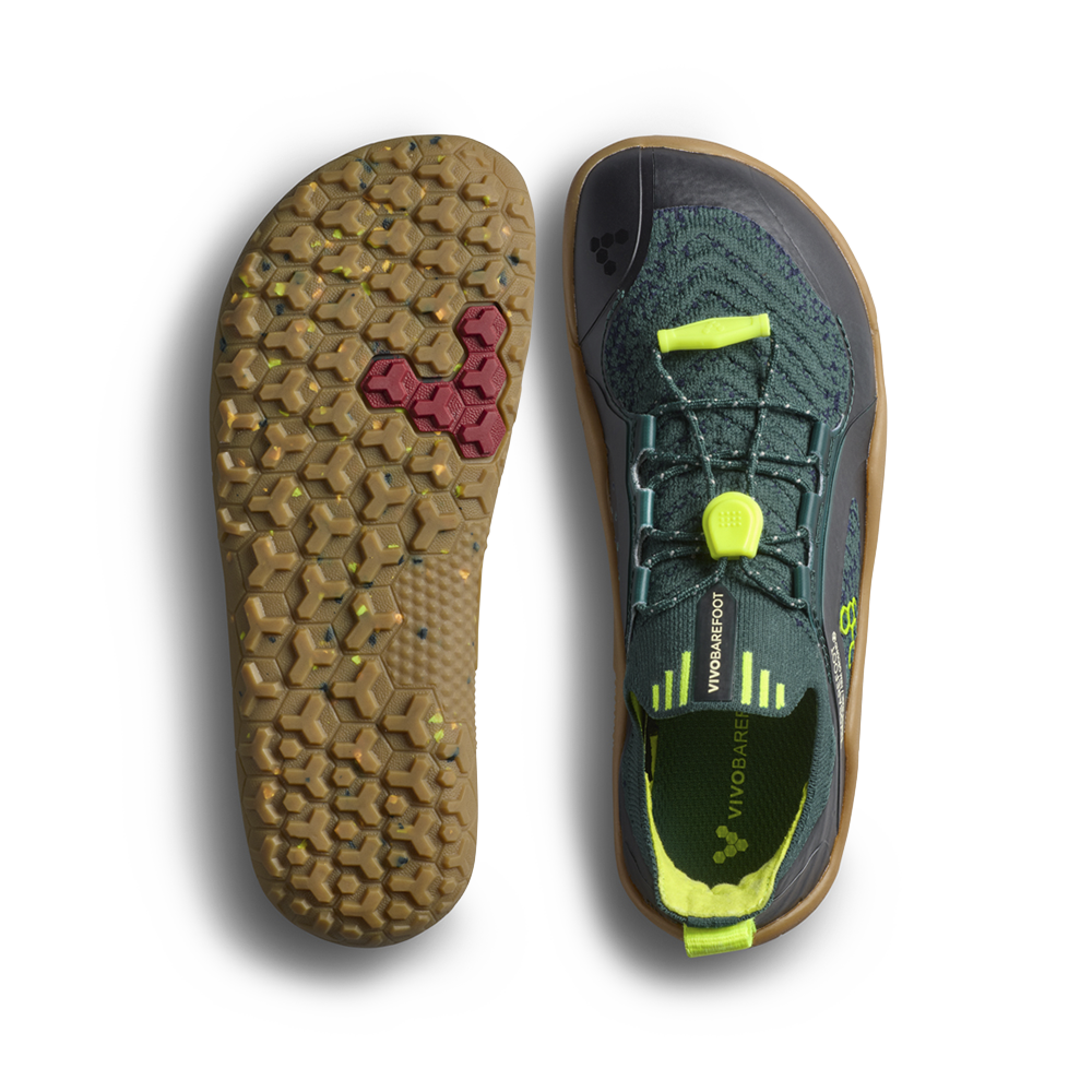 Vivobarefoot Primus Trail Knit FG Kids June Bug