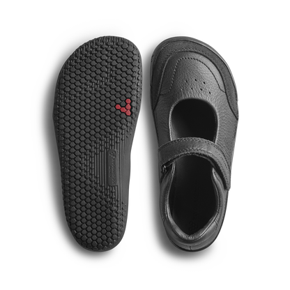 Vivobarefoot Gobi Bar Preschool Obsidian