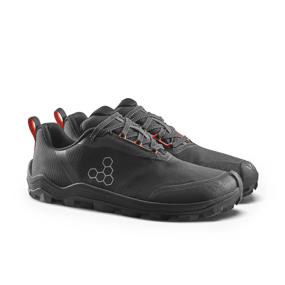 Vivobarefoot Primus Trail Flow WP Mens Eclipse/Molten Lava