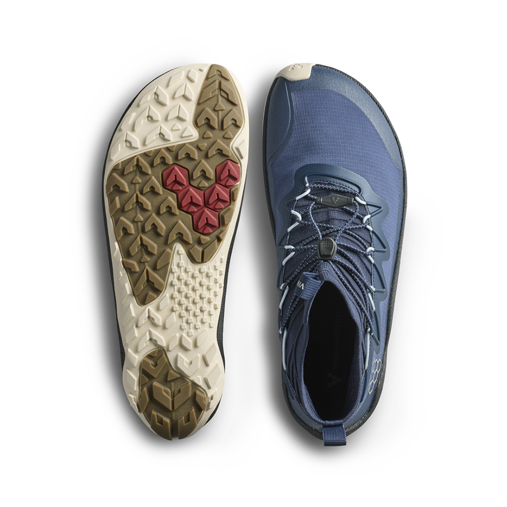 Vivobarefoot Primus Trail Flow Mid II Mens Deep Ocean