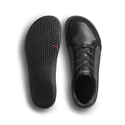 Vivobarefoot Gobi Sneaker School Juniors Obsidian